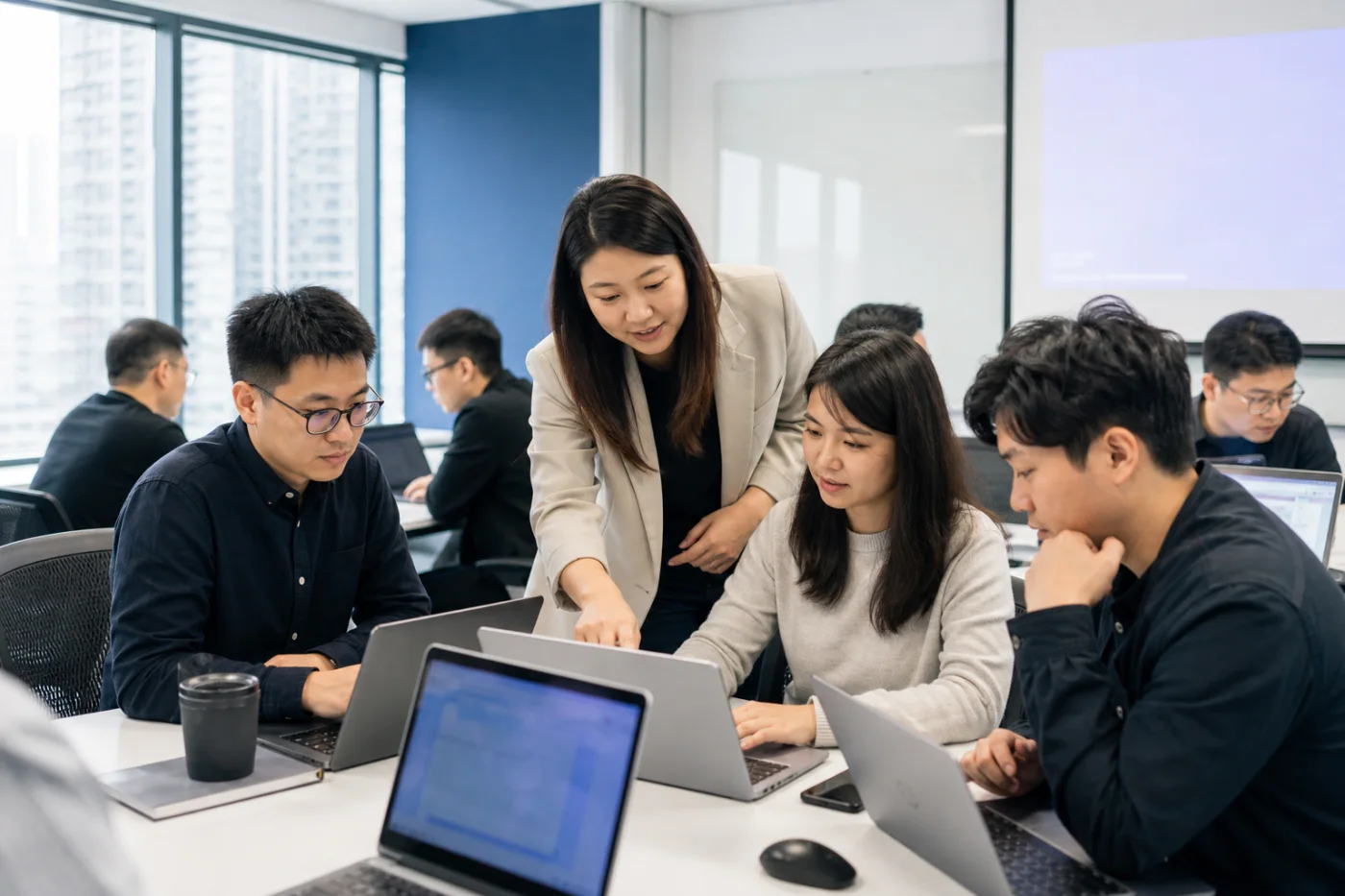 Illustrative AI Training & Adoption service setting